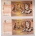 AUSTRALIA 1976 . ONE 1 DOLLAR BANKNOTES . KNIGHT/WHEELER . CONSECUTIVE FIVE